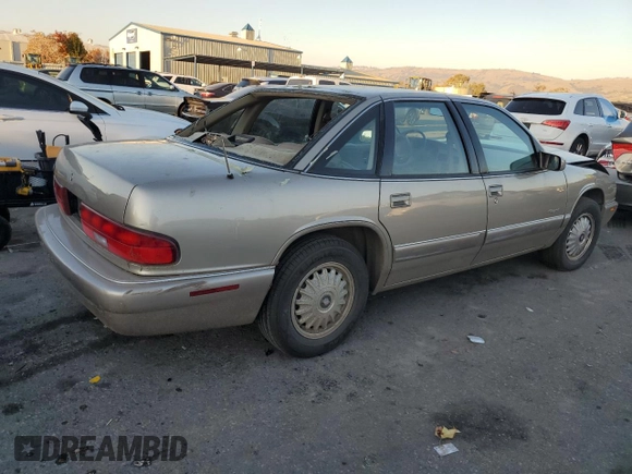 1996 Buick Regal Custom with VIN 2G4WB52K5T1517380, listed as a Copart auction lot 83106314 with 112,411 mi miles and Salvage title. Bid and sale history available at DreamBid. Image 3.