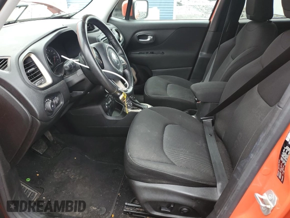 2016 Jeep Renegade Latitude with VIN ZACCJBBT4GPC50388, listed as a Copart auction lot 49911805 with 111,736 mi miles and Salvage Title. Bid and sale history available at DreamBid. Image 7.