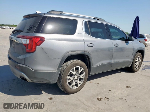 2020 GMC Acadia SLT with VIN 1GKKNMLS8LZ198782, listed as a Copart auction lot 52695665 with 118,218 mi miles and Salvage title. Bid and sale history available at DreamBid. Image 3.