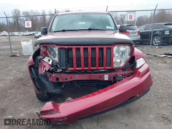 2012 Jeep Liberty Sport Latitude with VIN 1C4PJMAK2CW120399, listed as a IAAI auction lot 41877327 with 120,997 mi miles and . Bid and sale history available at carsss.com. Image 12.