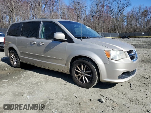 2013 Dodge Grand Caravan SXT with VIN 2C4RDGCG5DR635014, listed as a Copart auction lot 49552925 with 194,929 mi miles and Clean Title. Bid and sale history available at DreamBid. Image 4.