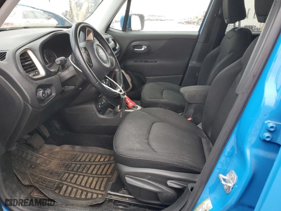 2015 Jeep Renegade Latitude with VIN ZACCJBBT6FPB28274, listed as a Copart auction lot 48231955 with 125,287 mi miles and Clean Title. Bid and sale history available at carsss.com. Image 7.