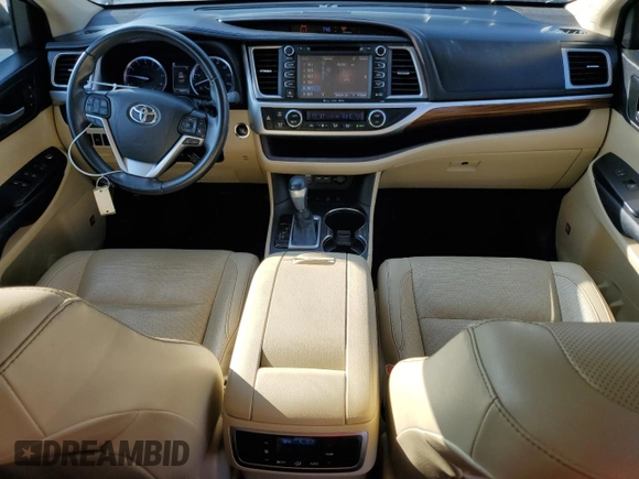 2019 Toyota Highlander Limited with VIN 5TDDZRFH2KS937800, listed as a Copart auction lot 58943275 with 72,873 mi miles and Salvage title. Bid and sale history available at DreamBid. Image 8.