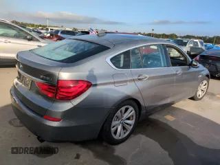 2011 BMW 5 Series GT 535i with VIN WBASN2C53BC201841, listed as a Copart auction lot 74802084 with Not Provided miles and Salvage Title. Bid and sale history available at carsss.com. Image 3.