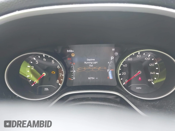 2020 Jeep Compass Limited with VIN 3C4NJDCB4LT126814, listed as a IAAI auction lot 42352025 with 92,754 mi miles and . Bid and sale history available at DreamBid. Image 7.