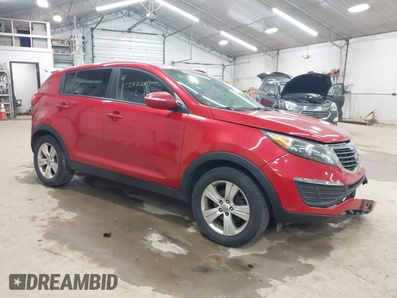 2012 Kia Sportage LX with VIN KNDPB3A24C7290295, listed as a IAAI auction lot 42288209 with 155,083 mi miles and . Bid and sale history available at DreamBid. Image 1.