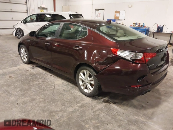 2013 Kia Optima EX с VIN 5XXGN4A72DG225852, выставлен на аукционе IAAI как лот 42292122 с пробегом 145 150 миль миль и . История ставок и продаж доступна на DreamBid. Изображение 3.