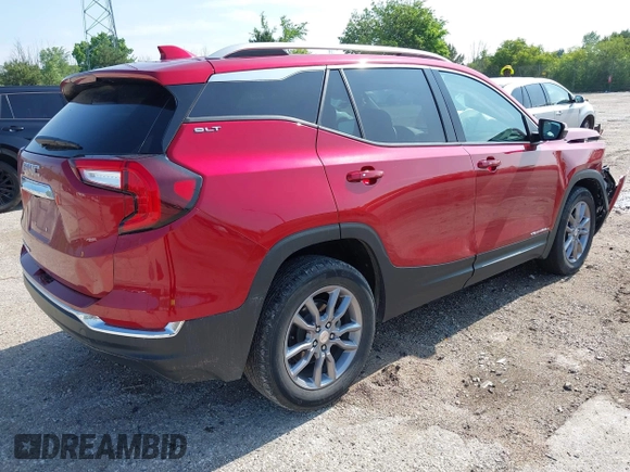 2024 GMC Terrain SLT z VIN 3GKALPEG2RL152604, wystawiony jako IAAI lot #42536073 z przebiegiem 44 147 mil mil oraz . Historia ofert i sprzedaży dostępna na DreamBid. Obrazek 4.