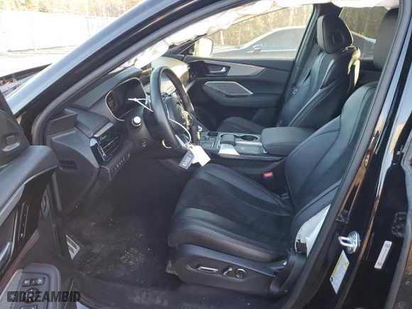 2023 Acura MDX w/A-Spec Package with VIN 5J8YE1H0XPL802645, listed as a Copart auction lot 79008694 with 42,618 mi miles and Clean Title. Bid and sale history available at carsss.com. Image 7.