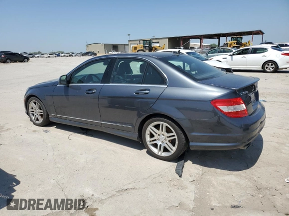 2009 Mercedes-Benz C 350 Sport with VIN WDDGF56X79F208987, listed as a Copart auction lot 56785365 with 155,175 mi miles and Clean title. Bid and sale history available at DreamBid. Image 2.
