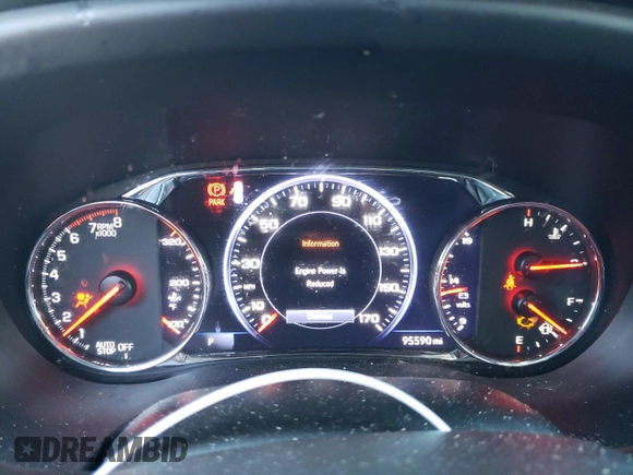 2020 GMC Acadia SLT with VIN 1GKKNUL44LZ214462, listed as a Copart auction lot 77817524 with 95,590 mi miles and Salvage title. Bid and sale history available at DreamBid. Image 9.