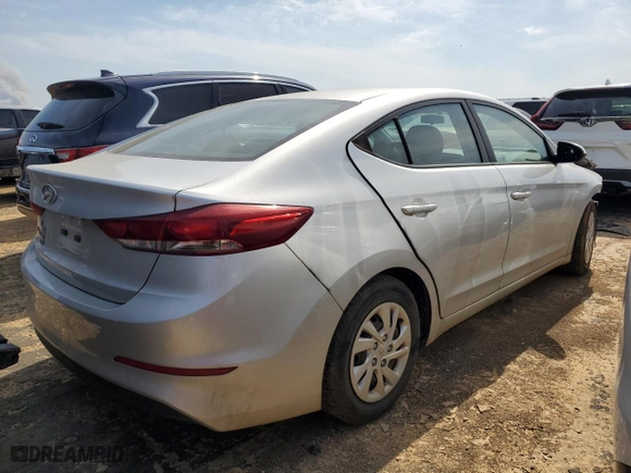 2018 Hyundai Elantra SE with VIN 5NPD74LF8JH351800, listed as a Copart auction lot 51924545 with 80,044 mi miles and Salvage Title. Bid and sale history available at carsss.com. Image 3.