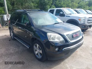 2011 GMC Acadia SLT1 with VIN 1GKKRRED3BJ371587, listed as a IAAI auction lot 42330047 with 189,834 mi miles and . Bid and sale history available at DreamBid. Image 1.