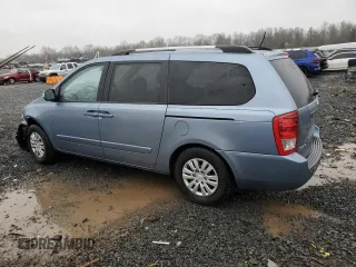 2012 Kia Sedona LX with VIN KNDMG4C70C6465733, listed as a Copart auction lot 52017215 with 149,800 mi miles and Salvage Title. Bid and sale history available at carsss.com. Image 2.