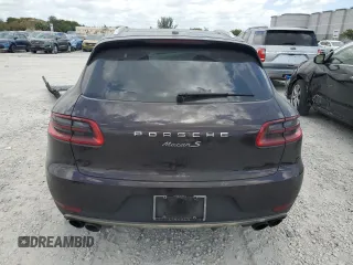 2017 Porsche Macan S with VIN WP1AB2A50HLB14917, listed as a Copart auction lot 53708615 with 112,512 mi miles and Salvage Title. Bid and sale history available at DreamBid. Image 6.