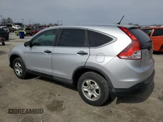 2013 Honda CR-V LX with VIN 2HKRM4H34DH631327, listed as a Copart auction lot 49496075 with 244,165 mi miles and Salvage Title. Bid and sale history available at DreamBid. Image 2.