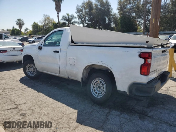 2023 Chevrolet Silverado 1500 Work Truck with VIN 3GCNAAEK3PG345399, listed as a Copart auction lot 52356875 with Not Provided miles and Clean Title. Bid and sale history available at carsss.com. Image 2.