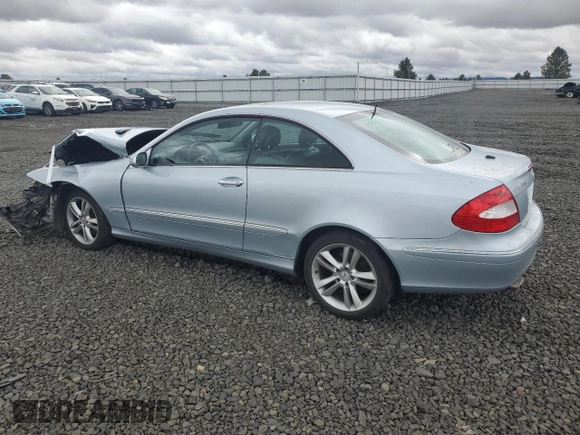 2006 Mercedes-Benz CLK-Class 3.5L with VIN WDBTJ56H86F195984, listed as a Copart auction lot 76540704 with 126,969 mi miles and Salvage Title. Bid and sale history available at carsss.com. Image 2.