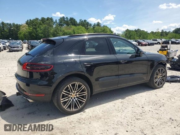 2016 Porsche Macan S with VIN WP1AB2A54GLB57333, listed as a Copart auction lot 57651715 with 63,515 mi miles and Salvage title. Bid and sale history available at DreamBid. Image 3.