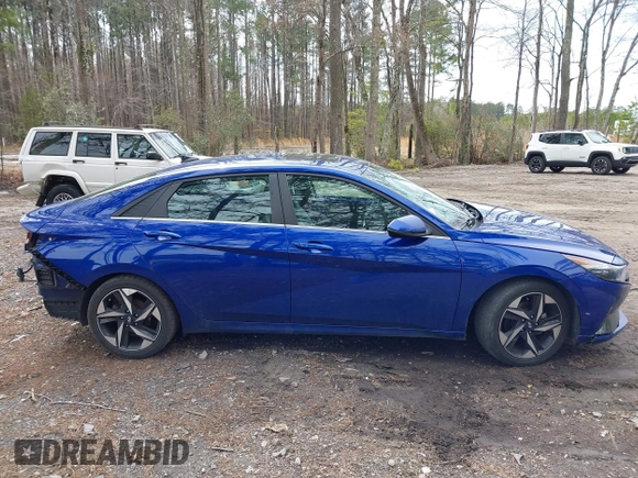 2021 Hyundai Elantra Limited with VIN 5NPLP4AG6MH025053, listed as a IAAI auction lot 41739153 with 66,012 mi miles and . Bid and sale history available at DreamBid. Image 14.