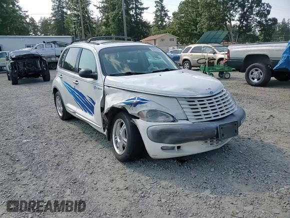 2002 Chrysler PT Cruiser Limited with VIN 3C8FY68B52T257686, listed as a Copart auction lot 59293065 with 252,383 mi miles and Salvage title. Bid and sale history available at DreamBid. Image 13.