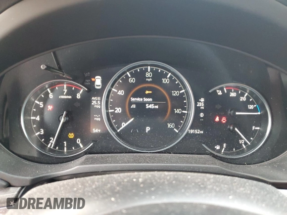 2023 Mazda CX-5 2.5 S Premium Package with VIN JM3KFBDM4P0182545, listed as a Copart auction lot 48975625 with 19,152 mi miles and Salvage Title. Bid and sale history available at carsss.com. Image 9.