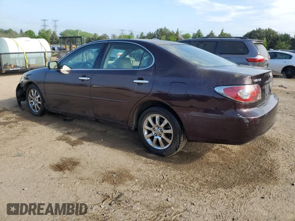 2002 Lexus ES 300 z VIN JTHBF30G620069802, wystawiony jako Copart lot #56731245 z przebiegiem 245 280 mil mil oraz Szkoda całkowita • Salvage title. Historia ofert i sprzedaży dostępna na DreamBid. Obrazek 2.