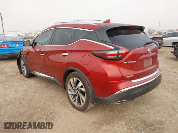 2019 Nissan Murano Platinum with VIN 5N1AZ2MJ7KN133932, listed as a IAAI auction lot 40970143 with 66,549 mi miles and . Bid and sale history available at DreamBid. Image 3.