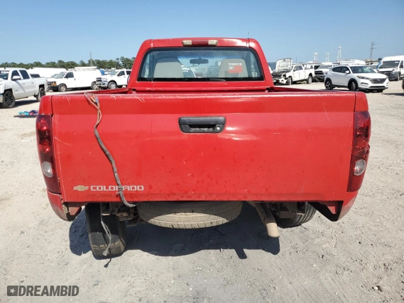2006 Chevrolet Colorado LS with VIN 1GCCS148868155869, listed as a Copart auction lot 52540475 with 124,518 mi miles and Salvage Title. Bid and sale history available at carsss.com. Image 6.