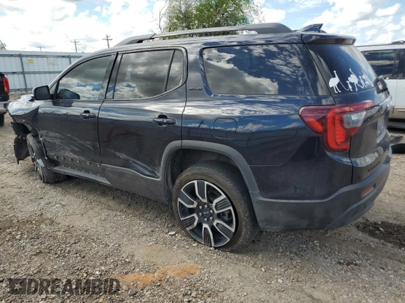 2021 GMC Acadia SLE with VIN 1GKKNKLA2MZ139157, listed as a Copart auction lot 77815924 with 73,008 mi miles and Salvage Title. Bid and sale history available at DreamBid. Image 2.