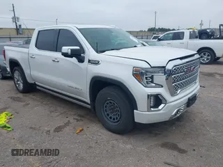2022 GMC Sierra 1500 Denali with VIN 3GTU9FELXNG181835, listed as a IAAI auction lot 41592503 with 55,277 mi miles and . Bid and sale history available at DreamBid. Image 1.