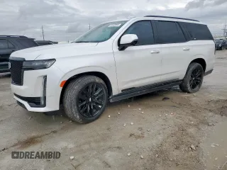 2024 Cadillac Escalade 4WD Sport Platinum z VIN 1GYS4GKL9RR231253, wystawiony jako Copart lot #51023045 z przebiegiem 11 616 mil mil oraz Szkoda całkowita • Salvage title. Historia ofert i sprzedaży dostępna na DreamBid. Obrazek 1.