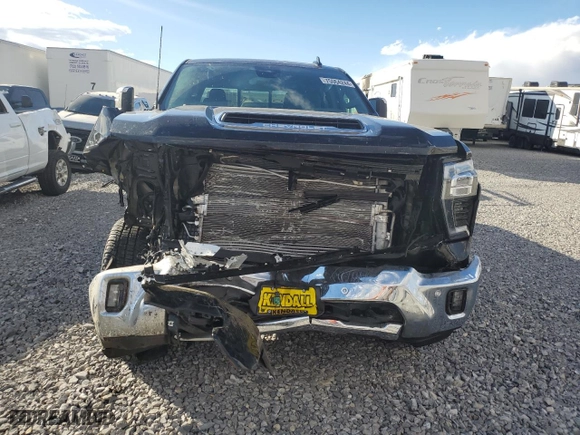 2024 Chevrolet Silverado 2500HD LTZ with VIN 1GC4YPEY3RF334552, listed as a Copart auction lot 75064244 with 2,654 mi miles and Salvage Title. Bid and sale history available at carsss.com. Image 5.