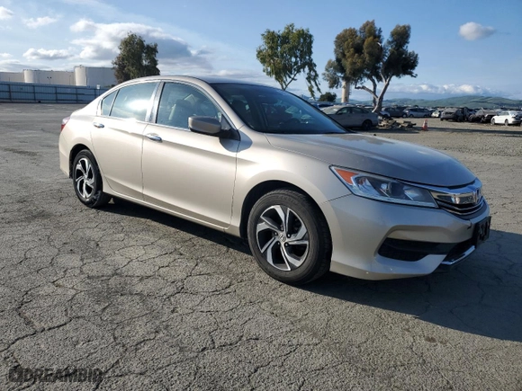 2017 Honda Accord Sedan LX with VIN 1HGCR2F34HA251935, listed as a Copart auction lot 48043795 with 37,201 mi miles and Salvage Title. Bid and sale history available at carsss.com. Image 4.