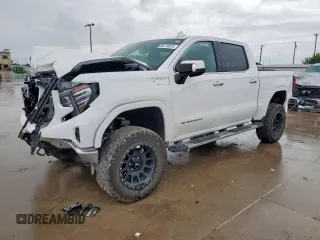 2022 GMC Sierra 1500 SLT z VIN 3GTUUDED7NG519851, wystawiony jako Copart lot #60278625 z przebiegiem 50 610 mil mil oraz Szkoda całkowita • Salvage title. Historia ofert i sprzedaży dostępna na DreamBid. Obrazek 1.