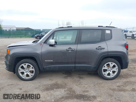 2017 Jeep Renegade Limited z VIN ZACCJBDB4HPF23660, wystawiony jako IAAI lot #42118052 z przebiegiem 134 799 mil mil oraz . Historia ofert i sprzedaży dostępna na DreamBid. Obrazek 14.