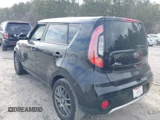 2018 Kia Soul + with VIN KNDJP3A57J7581176, listed as a IAAI auction lot 41722549 with 279,474 mi miles. Bid and sale history available at carsss.com. Image 3.