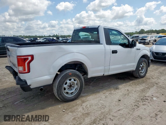 2016 Ford F-150 XL with VIN 1FTMF1C89GKF46916, listed as a Copart auction lot 58996645 with 110,102 mi miles and Salvage title. Bid and sale history available at DreamBid. Image 3.