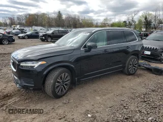 2020 Volvo XC90 Momentum with VIN YV4102PK4L1571266, listed as a Copart auction lot 52499025 with 57,210 mi miles and Salvage Title. Bid and sale history available at DreamBid. Image 1.