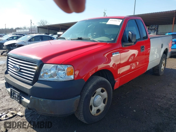 2005 Ford F-150 XL with VIN 1FTRF12215NB95465, listed as a IAAI auction lot 41618178 with 89,353 mi miles. Bid and sale history available at carsss.com. Image 2.