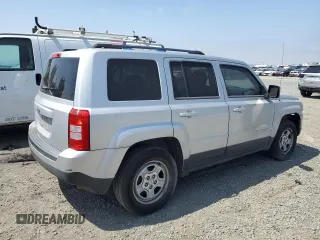 2014 Jeep Patriot Altitude with VIN 1C4NJPBAXED537475, listed as a Copart auction lot 57080595 with 173,599 mi miles and Clean title. Bid and sale history available at DreamBid. Image 3.