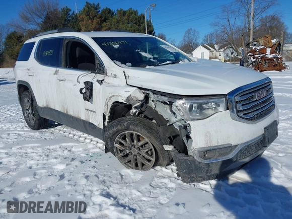 2019 GMC Acadia SLE with VIN 1GKKNSLS9KZ118859, listed as a IAAI auction lot 41306971 with 56,516 mi miles and . Bid and sale history available at DreamBid. Image 1.
