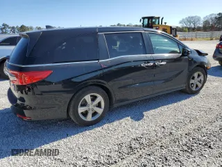 2019 Honda Odyssey EX-L with VIN 5FNRL6H70KB085719, listed as a Copart auction lot 48963065 with 148,694 mi miles and Salvage Title. Bid and sale history available at carsss.com. Image 3.