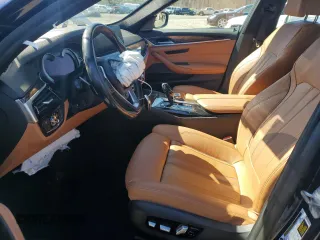2017 BMW 5 Series 540i xDrive with VIN WBAJE7C34HWA03836, listed as a Copart auction lot 49574625 with Not provided miles and Salvage title. Bid and sale history available at DreamBid. Image 7.