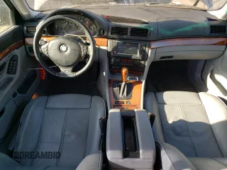 2001 BMW 7 Series 740iA with VIN WBAGG83481DN88079, listed as a Copart auction lot 78521754 with 155,073 mi miles and Clean Title. Bid and sale history available at carsss.com. Image 8.