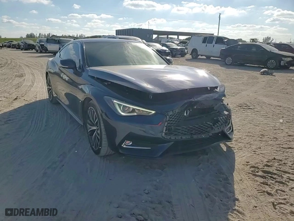 2018 Infiniti Q60 3.0t LUXE with VIN JN1EV7EL3JM391371, listed as a Copart auction lot 43462065 with 100,853 mi miles and Salvage Title. Bid and sale history available at carsss.com. Image 11.