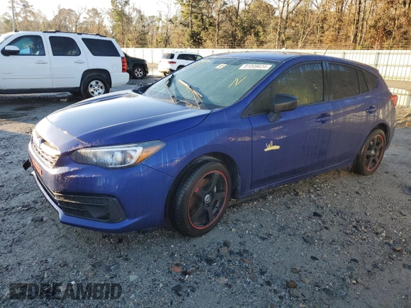 2022 Subaru Impreza z VIN 4S3GTAA60N1717255, wystawiony jako Copart lot #81049424 z przebiegiem Nie podano mil oraz Nie do naprawy • Non repairable. Historia ofert i sprzedaży dostępna na DreamBid. Obrazek 1.