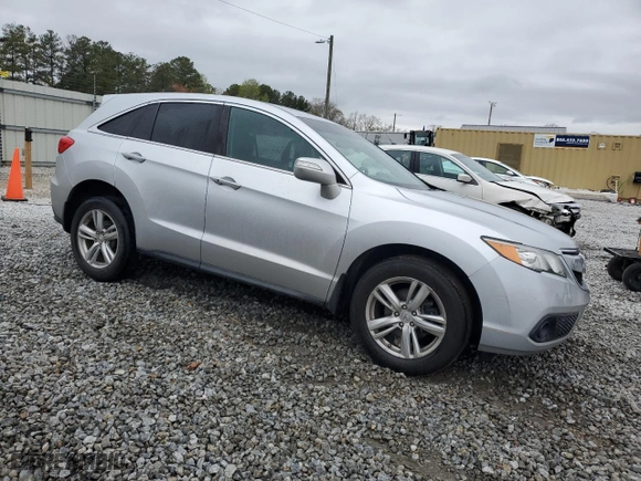 2015 Acura RDX with VIN 5J8TB3H36FL014579, listed as a Copart auction lot 50293395 with 0 mi miles and Salvage Title. Bid and sale history available at carsss.com. Image 4.