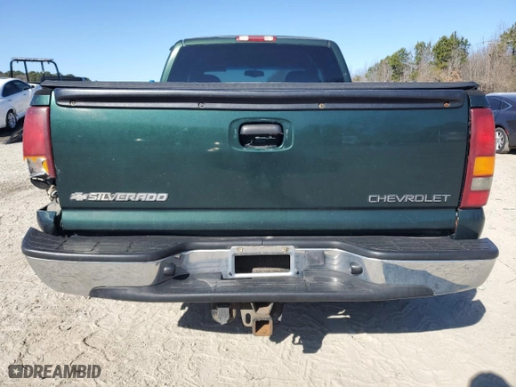 2001 Chevrolet Silverado 1500 LS with VIN 1GCEC19V11Z144378, listed as a Copart auction lot 48729225 with 205,769 mi miles and Salvage Title. Bid and sale history available at carsss.com. Image 6.