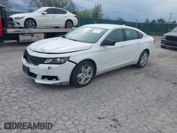 2015 Chevrolet Impala LS with VIN 2G11Z5SL7F9212044, listed as a IAAI auction lot 41994384 with 86,341 mi miles and . Bid and sale history available at DreamBid. Image 2.